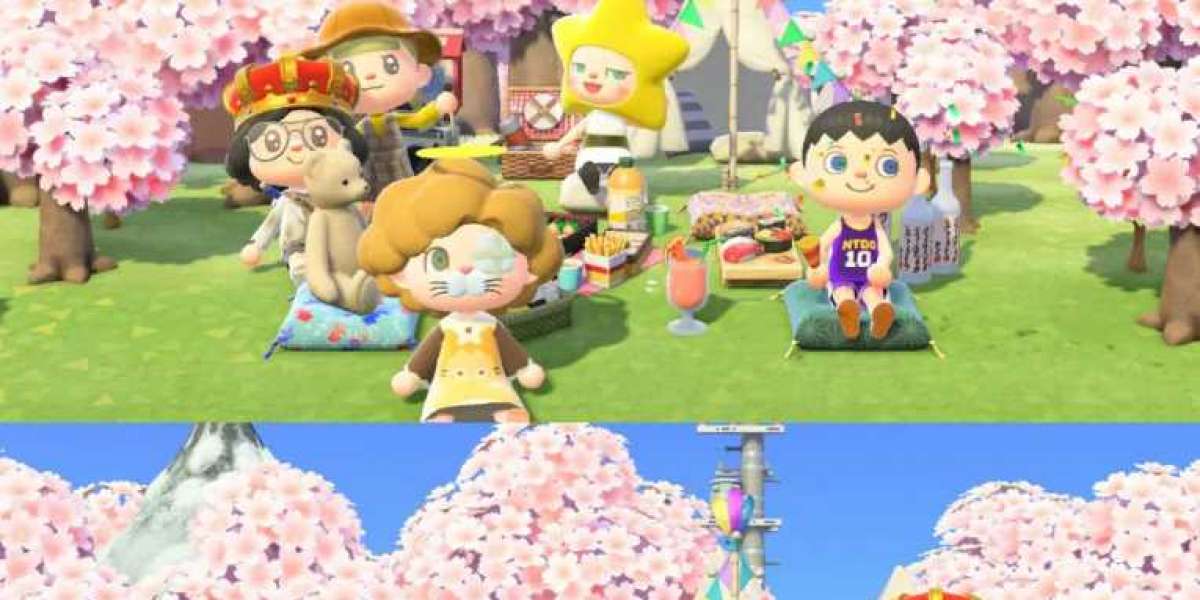 Katrina and the fortune-telling guide are two of the main characters in Animal Crossing: New Horizons